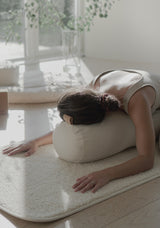 The Cloud - Yoga Bolster - Hvit Naturell