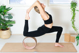 yogahjul, kork yogahjul, yogahjul øvelser