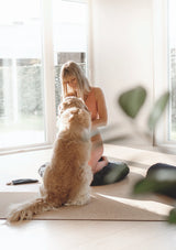 Meditasjonpute Sett - Midnatt Blå