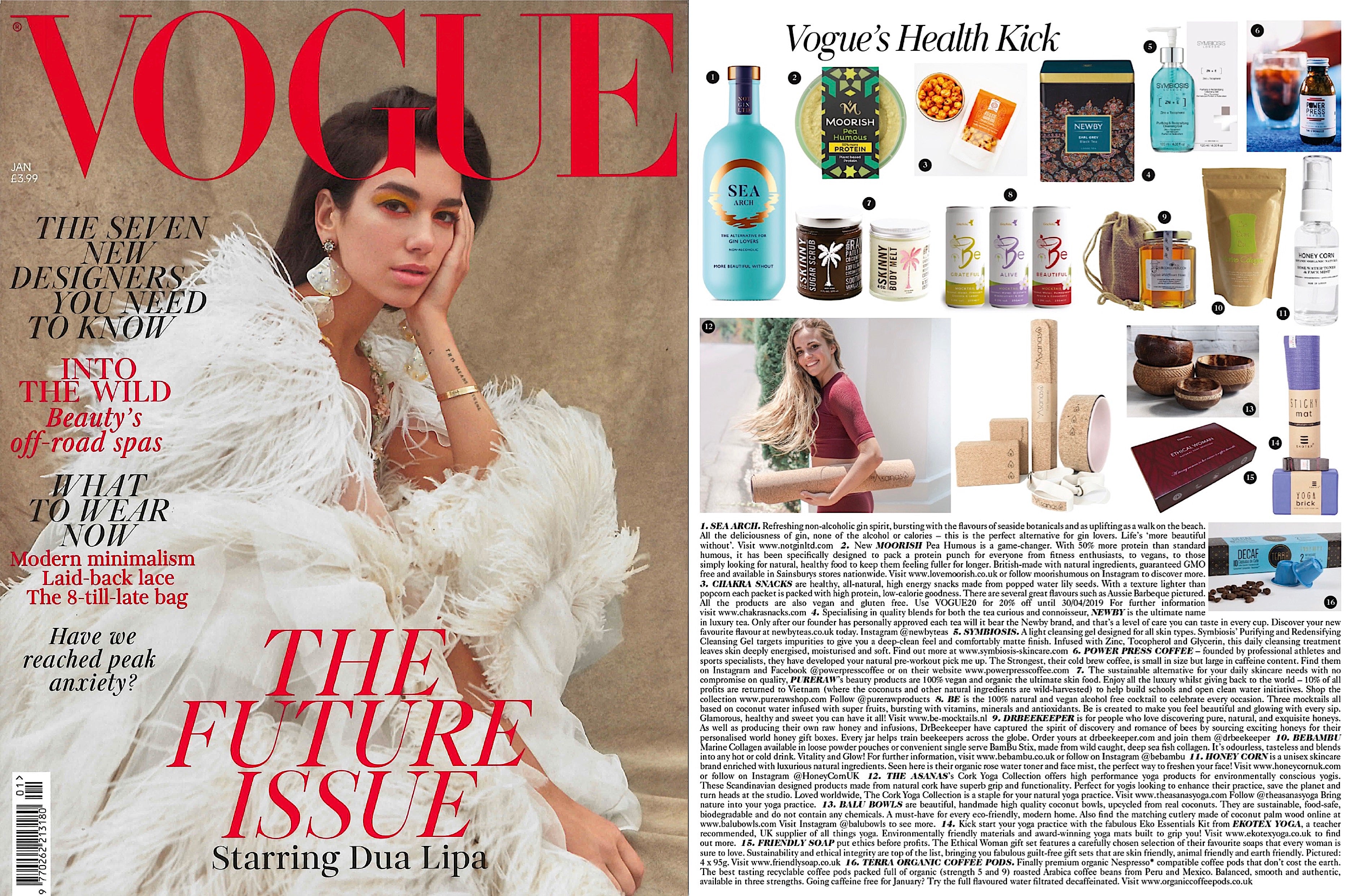 The Asanas i VOGUE for en mer bærekraftig framtid