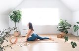 Yoga Topp Bambus/Bomull - Lys Rosa