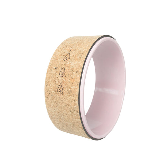 Kork Yogahjul Rosa